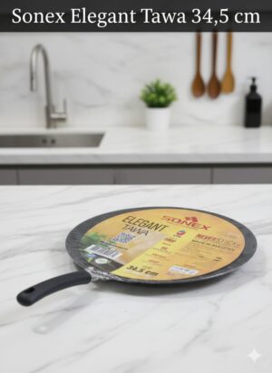 10 Sonex Elegant Nonstick Tawa – Premium Frying Tawa for Roti & Paratha | Available in 25.5cm, 30.5cm & 34.5cm