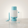 18 Portable Manual Water Dispenser Pump – Premium Hydration Bottle Pump with Pipes & Cleaning Brush for 19L / 20L Water Bottles