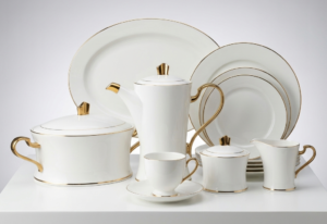 White Porcelain Tea & Dinner Set