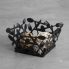 Modern Metal Cutlery Design Decorative Storage Basket