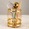 59 Luxury Gold Metal Utensil Holder – Kitchen Cutlery & Tool Organizer