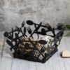 Modern Metal Cutlery Design Decorative Storage Basket