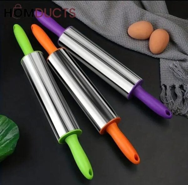 WhatsApp Image 2026-06-29 at 2.45.23 PM (2) Premium Stainless Steel Rolling Pin with Ergonomic Handles – Dough Roller