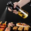 Premium Oil Spray Bottle – Refillable Kitchen Oil Mister for Cooking & BBQ