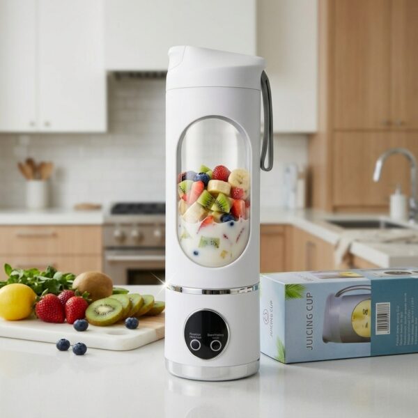 1 Portable USB Rechargeable Blender Juicer Cup – Mini Personal Smoothie Maker