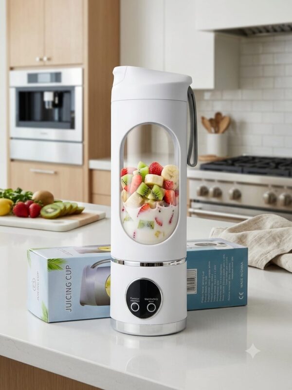 1.1 Portable USB Rechargeable Blender Juicer Cup – Mini Personal Smoothie Maker