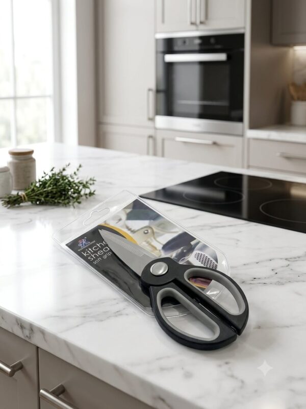 2.2 Premium Stainless Steel Kitchen Scissors – Multi-Purpose Kitchen Shears & Food Cutting Scissors