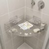 Clear Acrylic Bathroom Vanity Organizer Tray – Multipurpose Cosmetic, Skincare & Toiletry Storage Tray