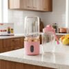 Portable Personal Blender with Travel Bottle – Rechargeable Mini Smoothie Maker & Juice Blender