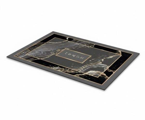 WhatsApp Image 2026-07-17 at 4.36.15 PM Noir Marble Decorative Serving Tray – Luxury Rectangular Display Tray